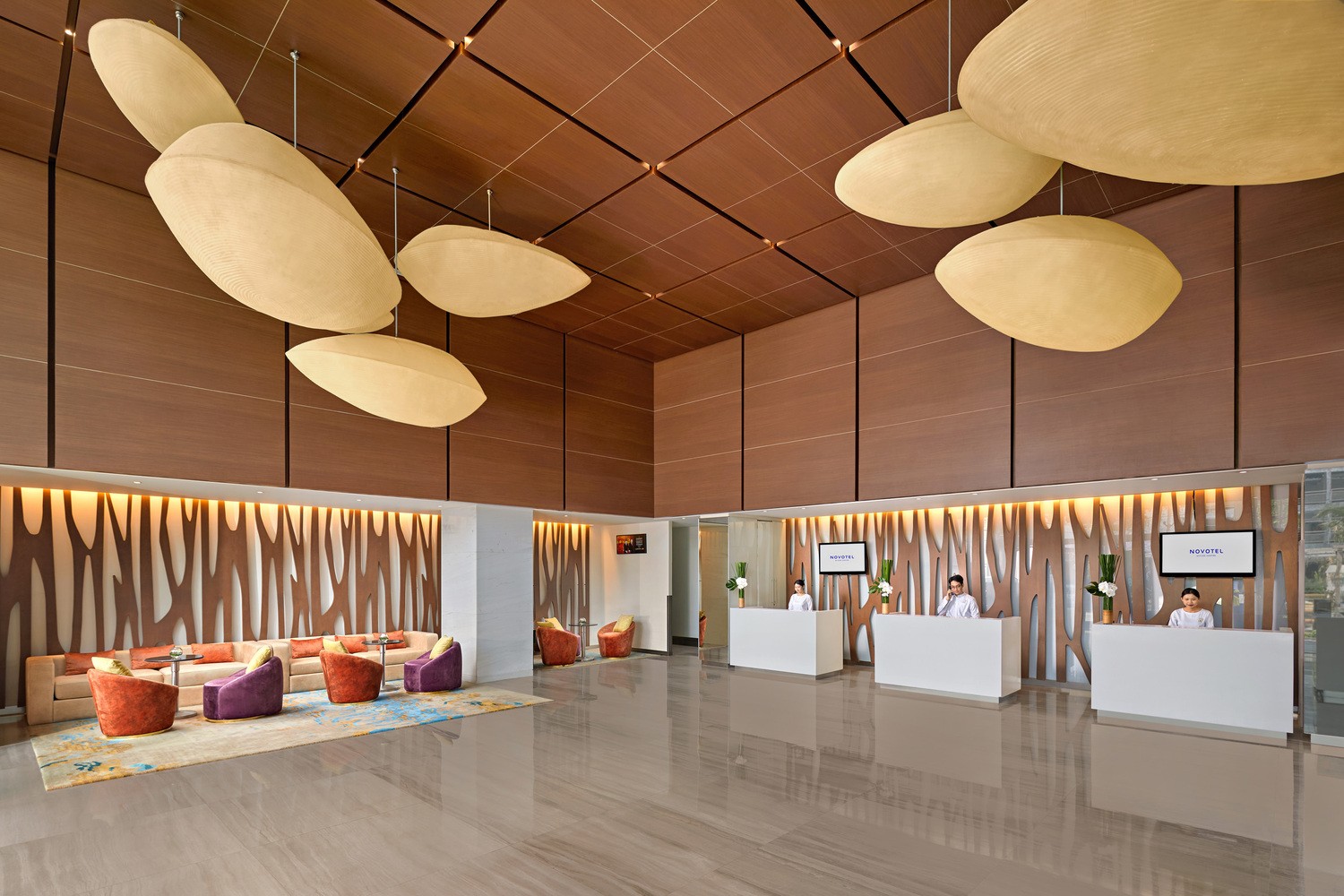 Novotel Saigon Centre Lobby - hotel in central Saigon
