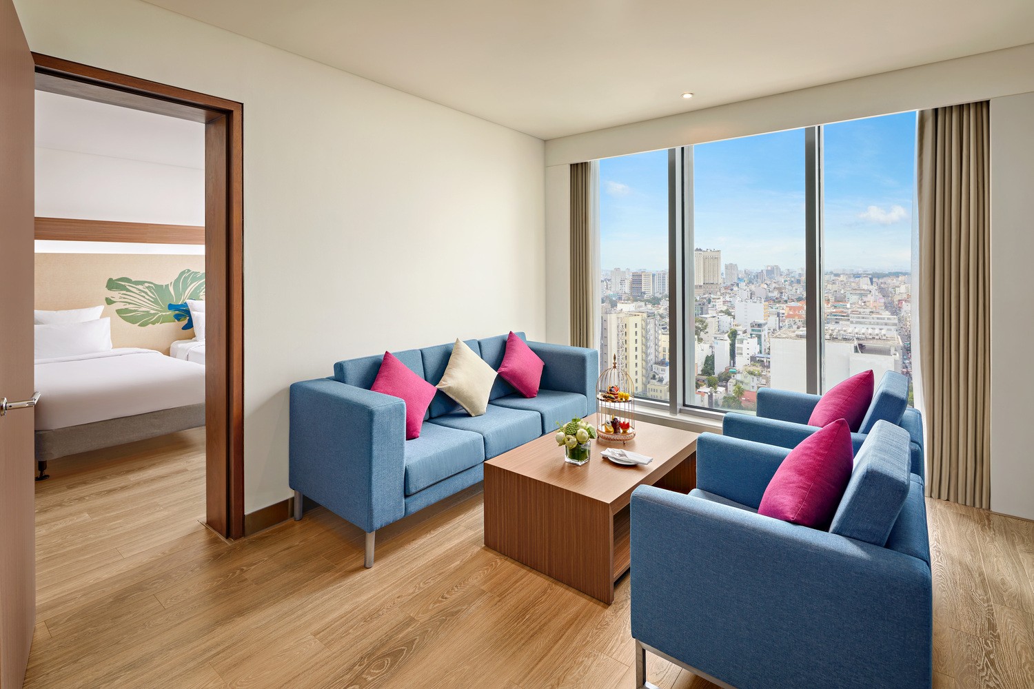 Connecting Rooms in the Executive Suite at Novotel Saigon Centre