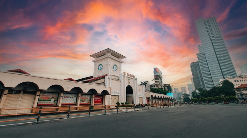 ben thanh market saigon