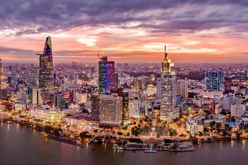 Vibrant Nightlife in District 1, Ho Chi Minh City