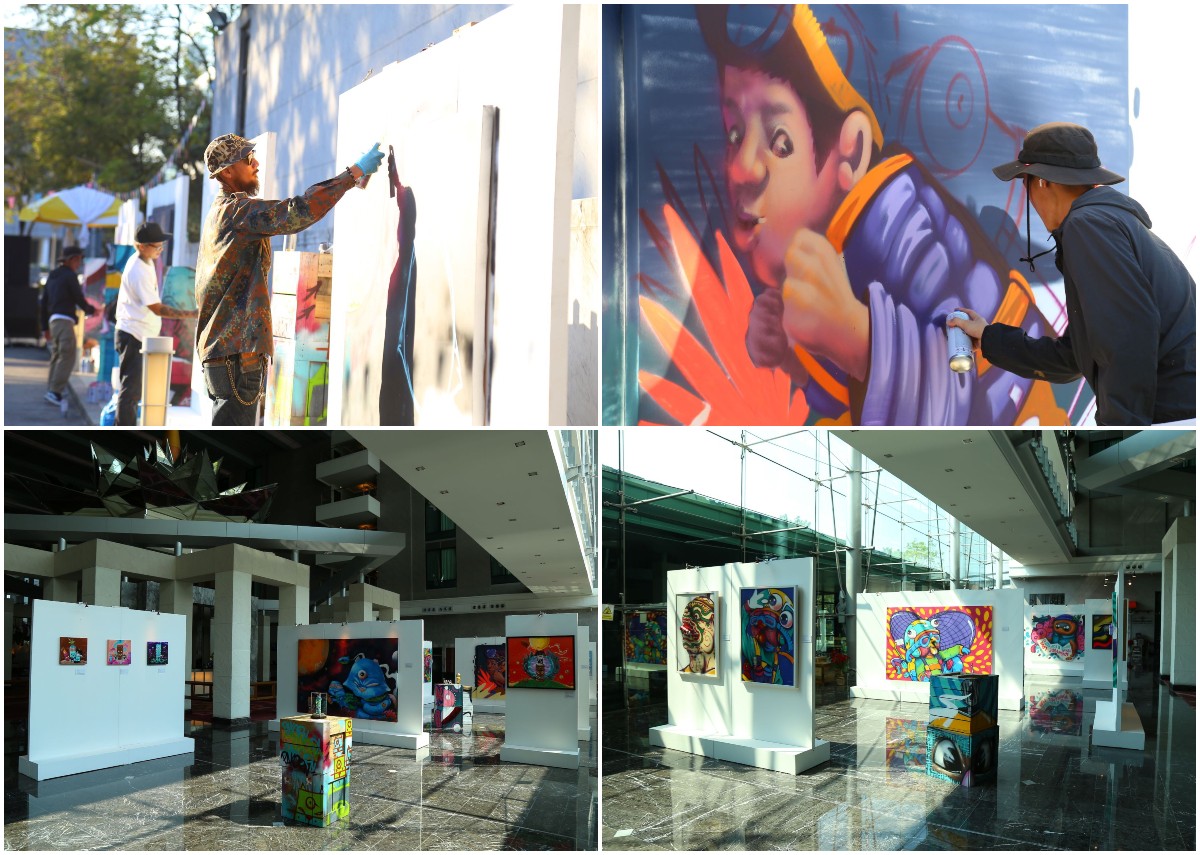 Exhibition Graffiti Street BKK Airport