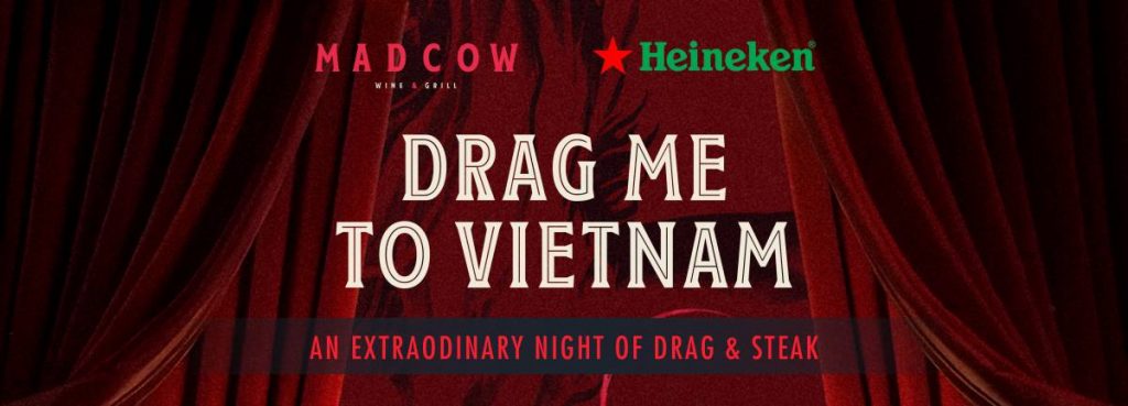 Drag queen show at Mad Cow Saigon Centre