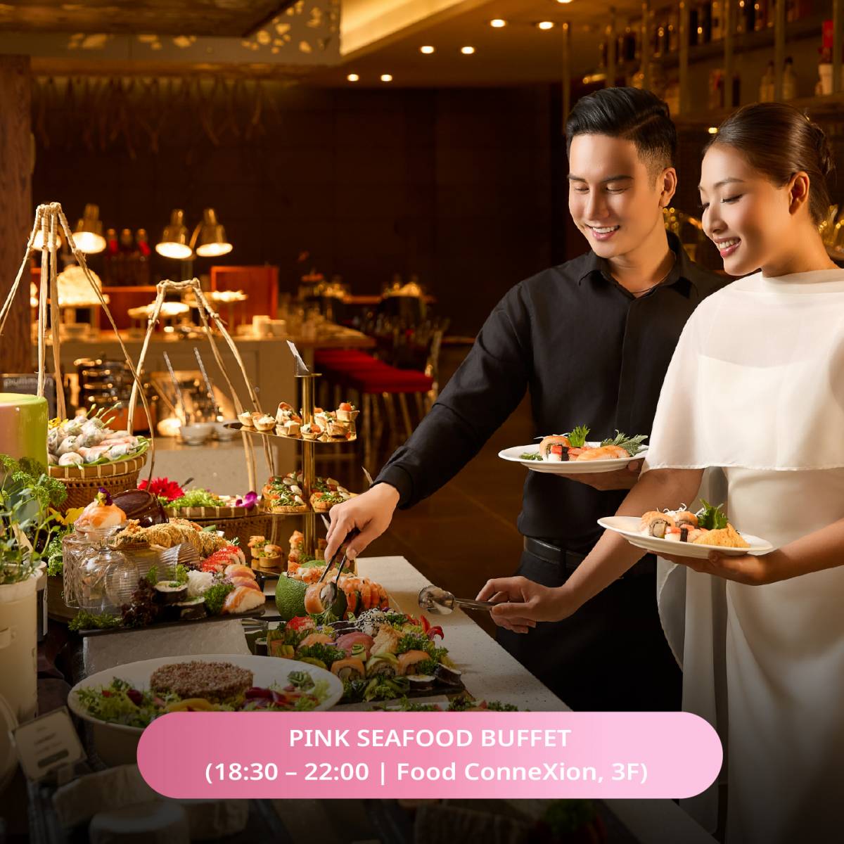 Pink Seafood Buffet
