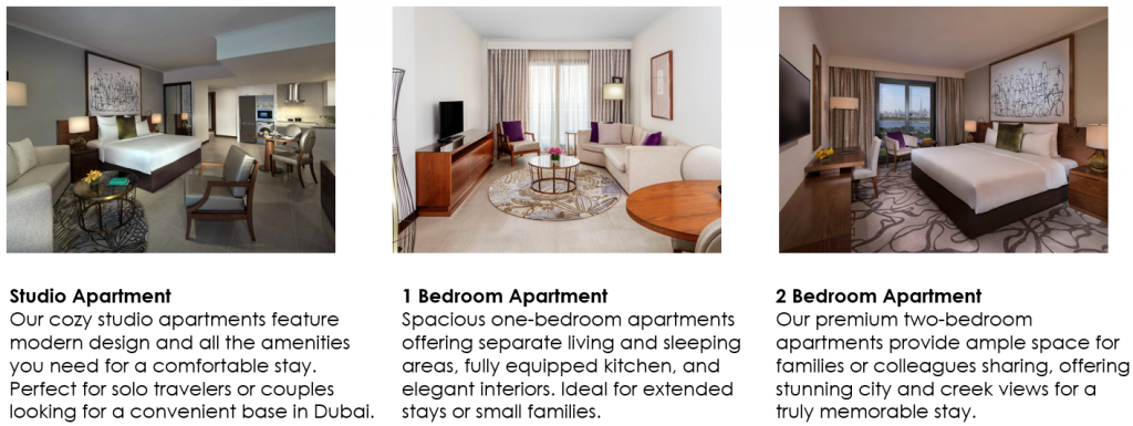 hotel apartment monthly stay
