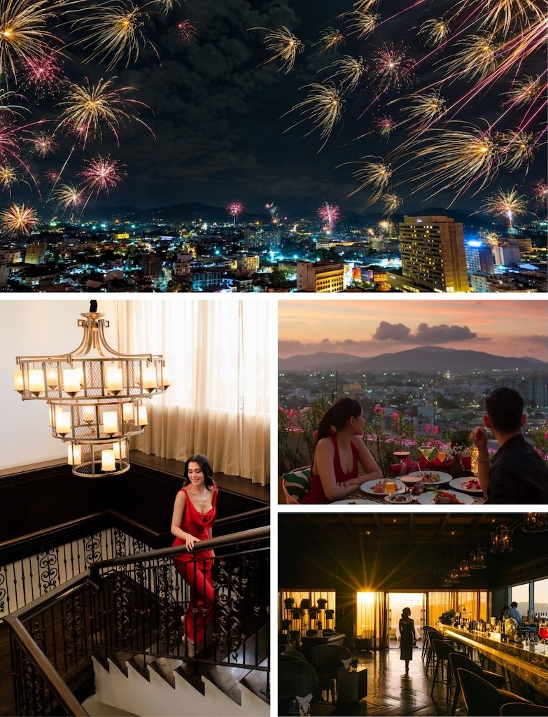 New Year's Eve at Estrela Rooftop, Phuket Town
