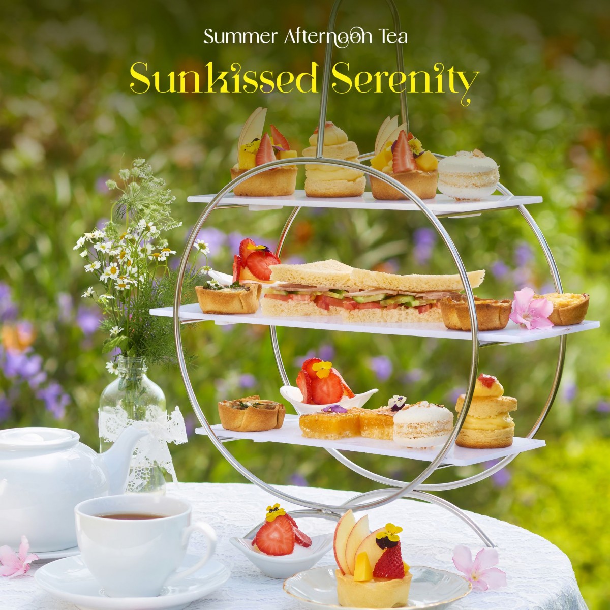 Sunkissed Serenity – Summer Afternoon Tea