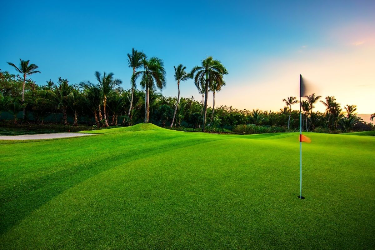 golf course south of Hoi An