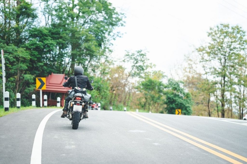 Hai Van Pass motorbike tour with winding roads and panoramic sea views