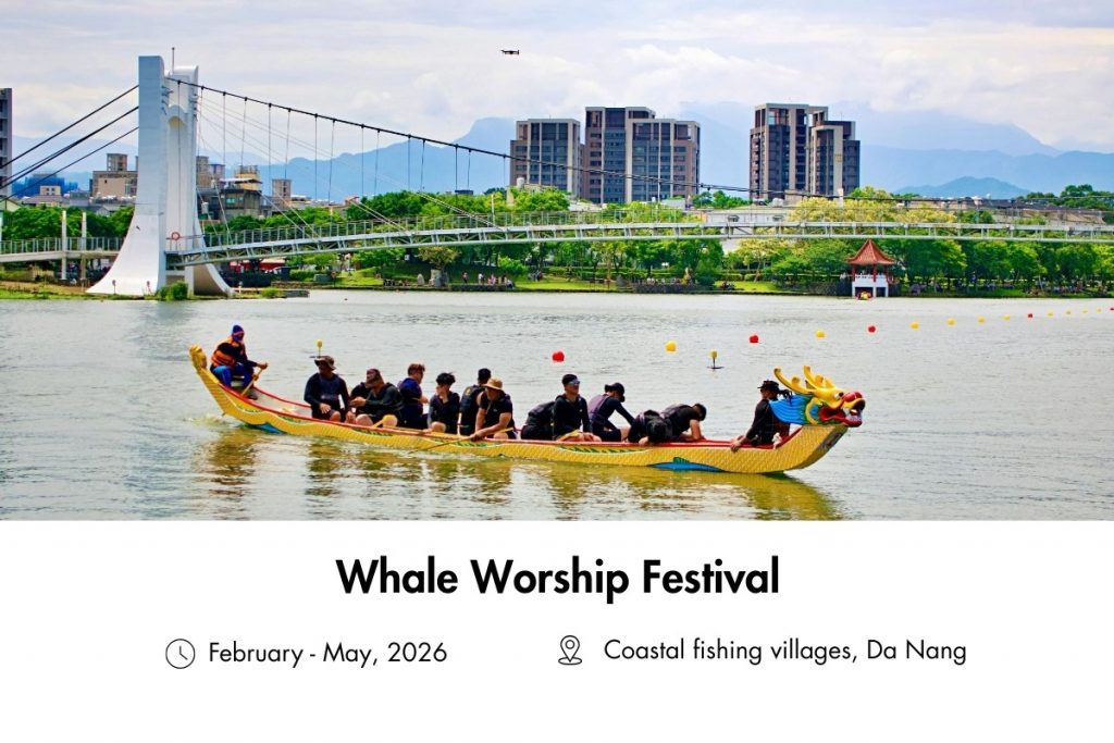 다낭 해안에서 열리는 고래 숭배 축제
