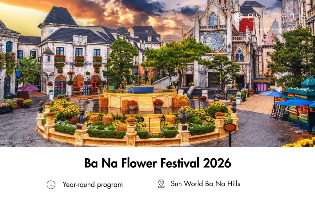 선월드 바나힐에서 열리는 바나 플라워 페스티벌