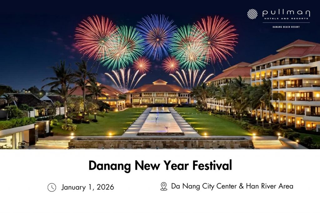 한강에서 열리는 다낭 신년 페스티벌과 불꽃놀이