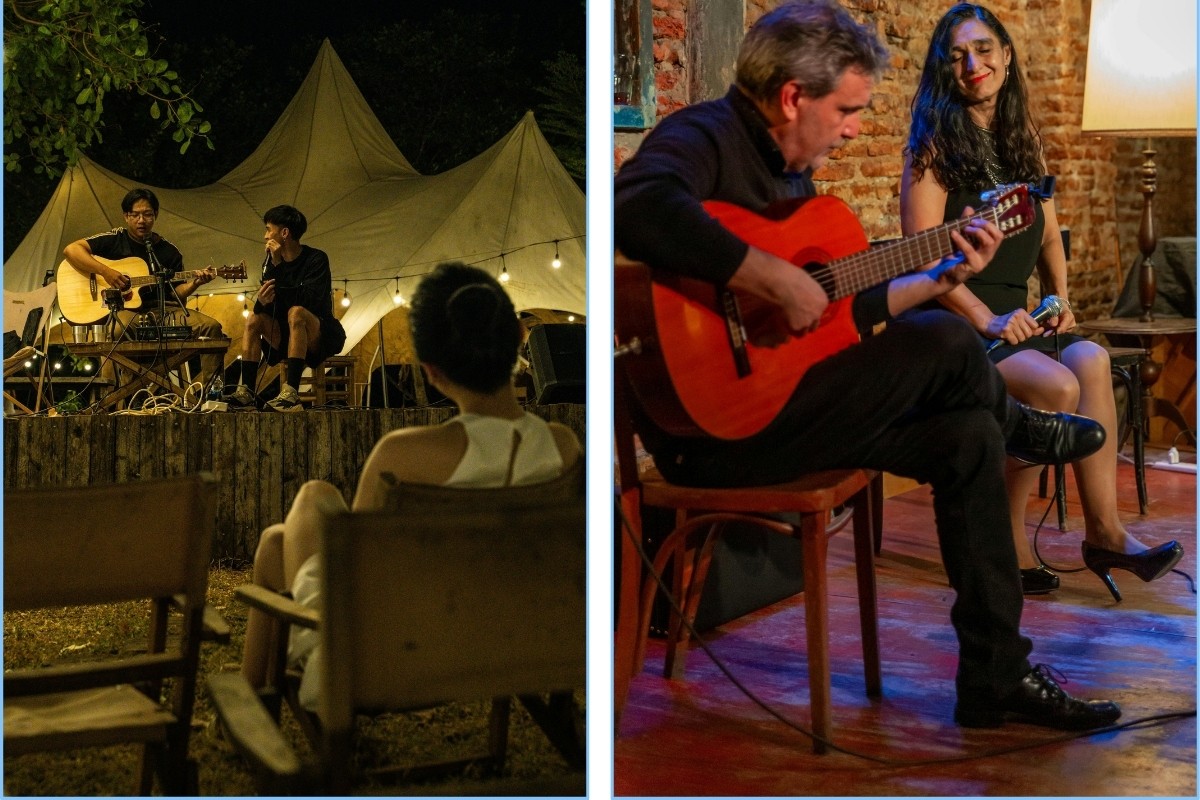 Acoustic music space at Sound Café in Da Nang