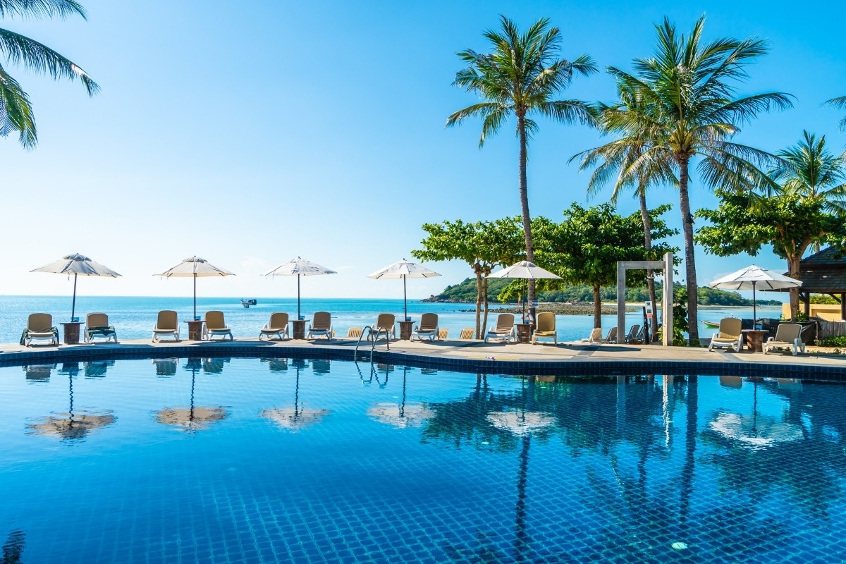 Infinity pool at Sheraton Grand Danang Resort