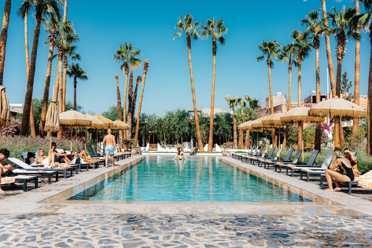 Swimming pool at Naman Retreat
