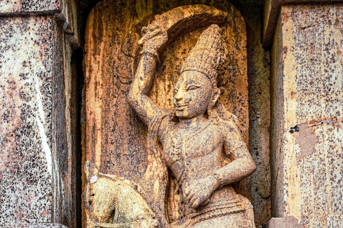 참 사암 유물을 전시한 다낭 참 조각 박물관