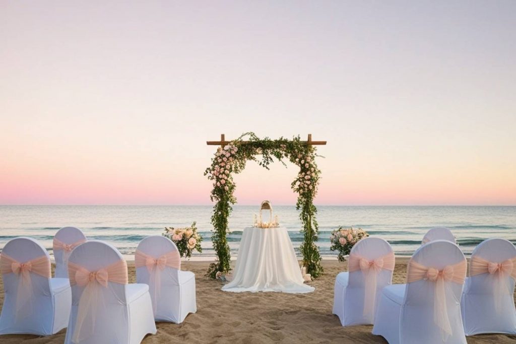 다낭 보헤미안 스타일 비치 웨딩