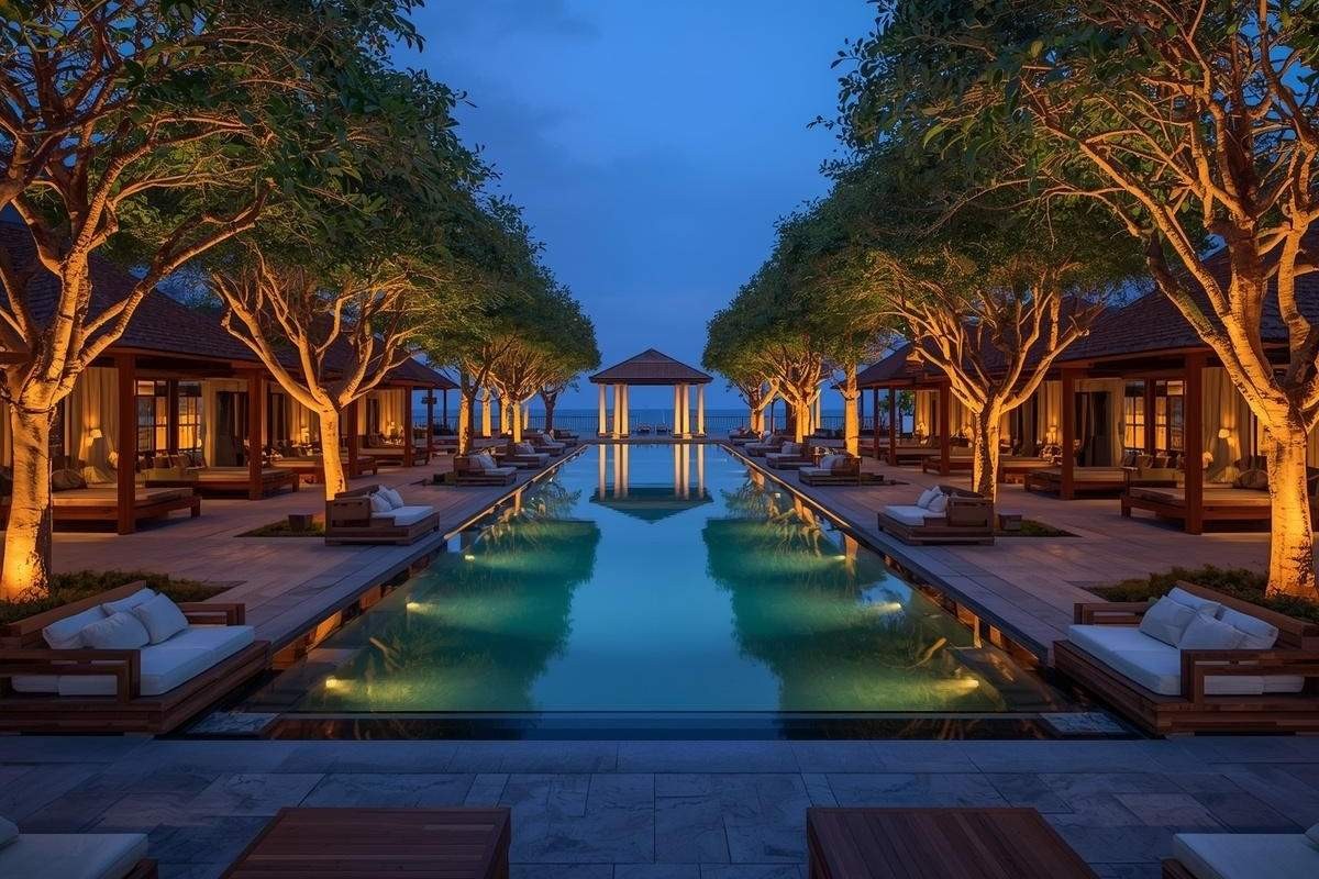 Naman Retreat, a resort near a golf course in Da Nang