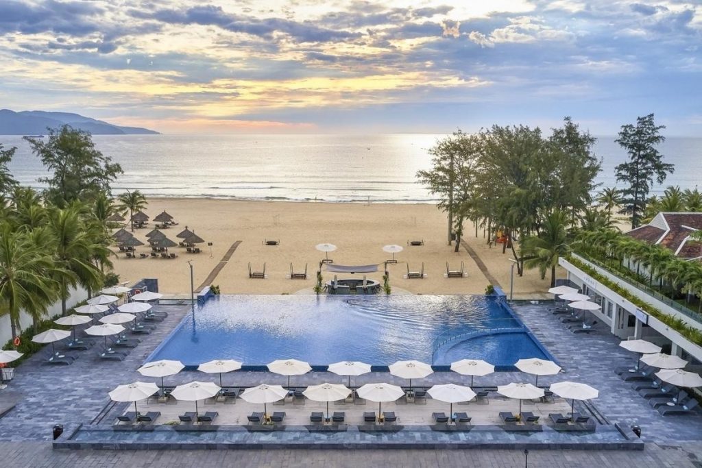 pullman danang beach resort near bac my an beach and golf course