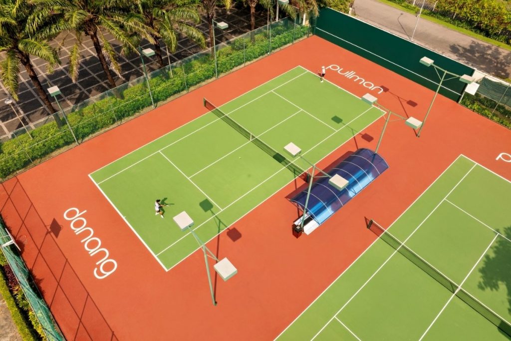 Pullman Danang Beach Resort with tennis courts and active beachfront sports activities in Da Nang