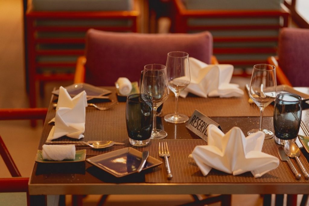 Epice Restaurant romantic dining space at Pullman Danang Beach Resort