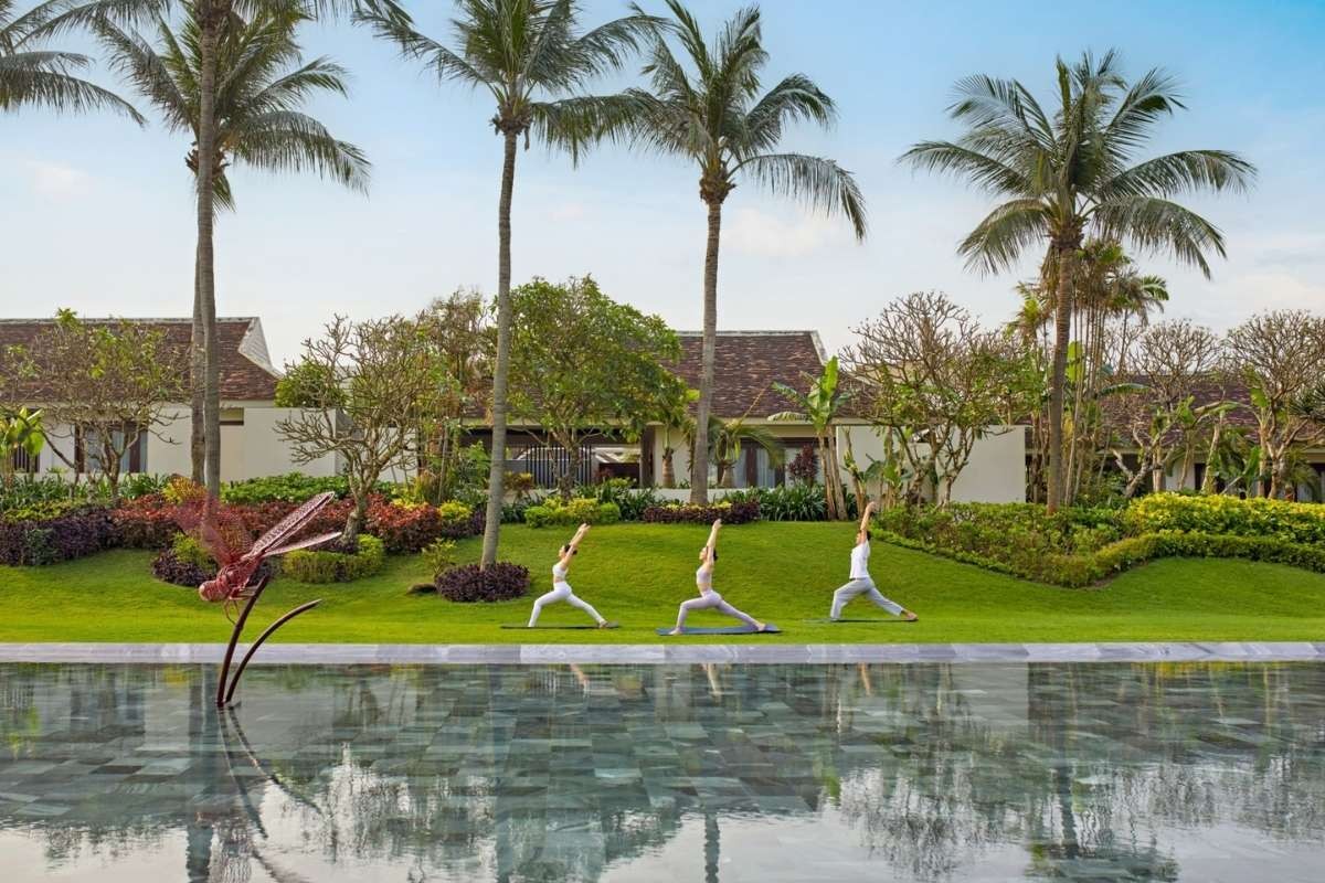 Yoga Class At Pullman Danang Beach Resort