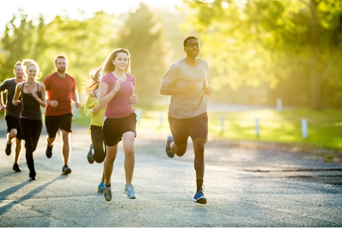 Group Long-Distance Running