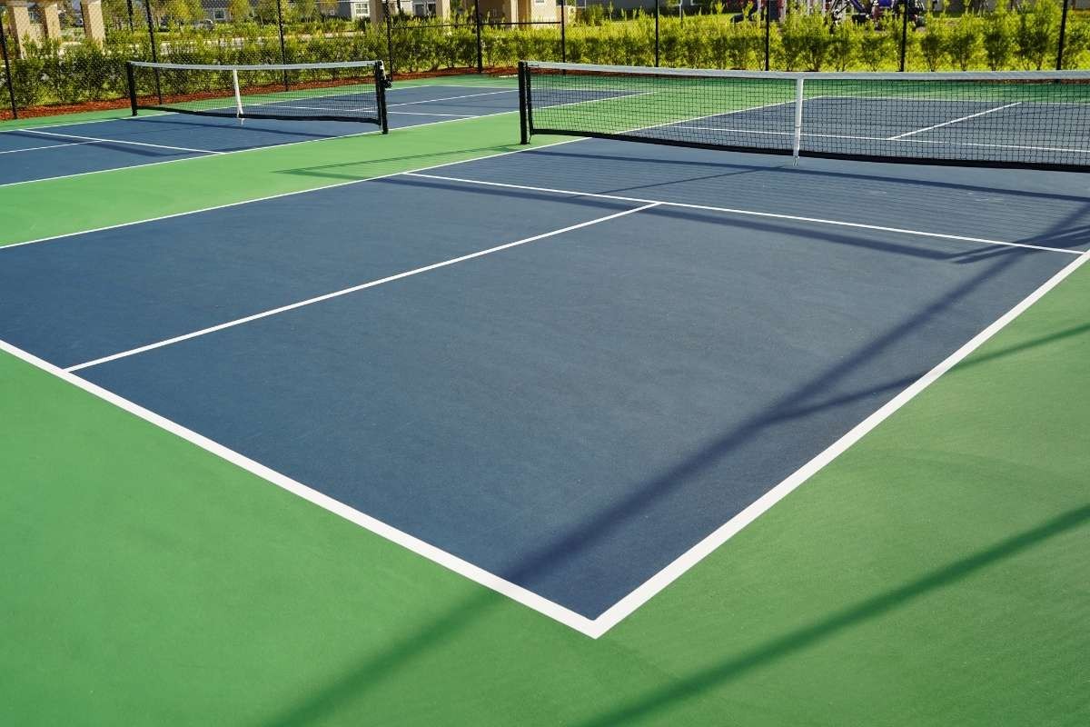 Pickleball court