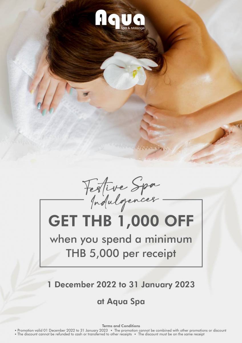 Spa in Patong - Promotions