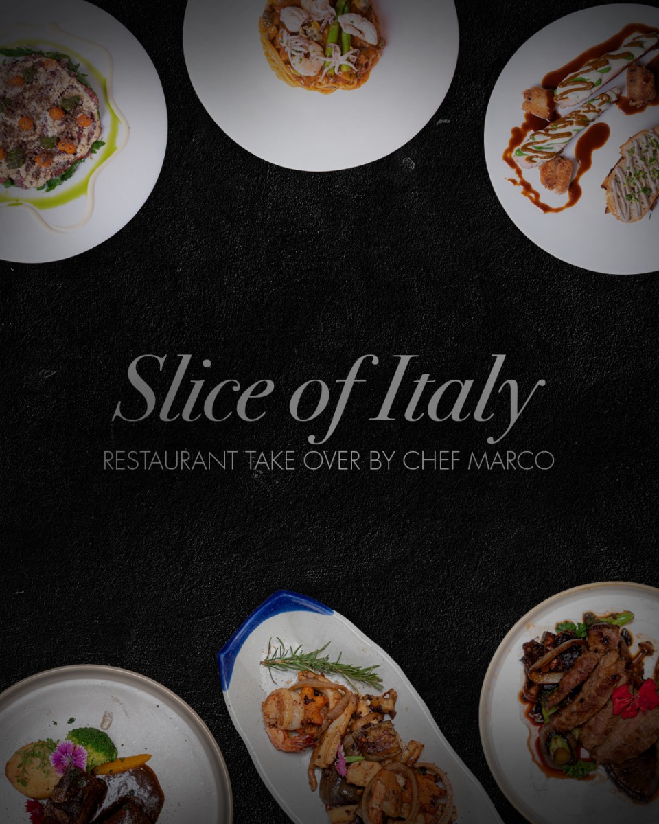 Slice of Italy – Restaurant Takeover by Chef Marco