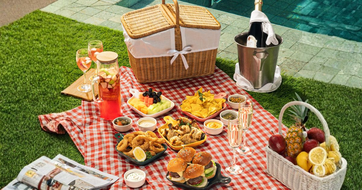 Weekend Poolside Picnic in Jakarta
