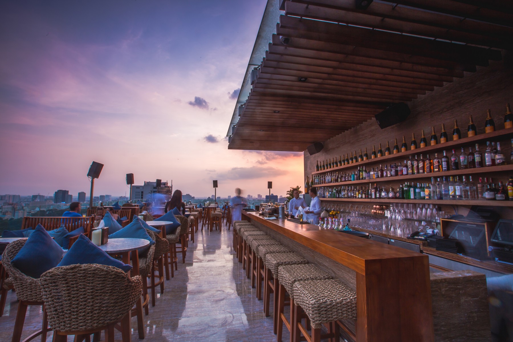 The Best Rooftop Bar In Saigon Ho Chi Minh Social Club Sky Bar