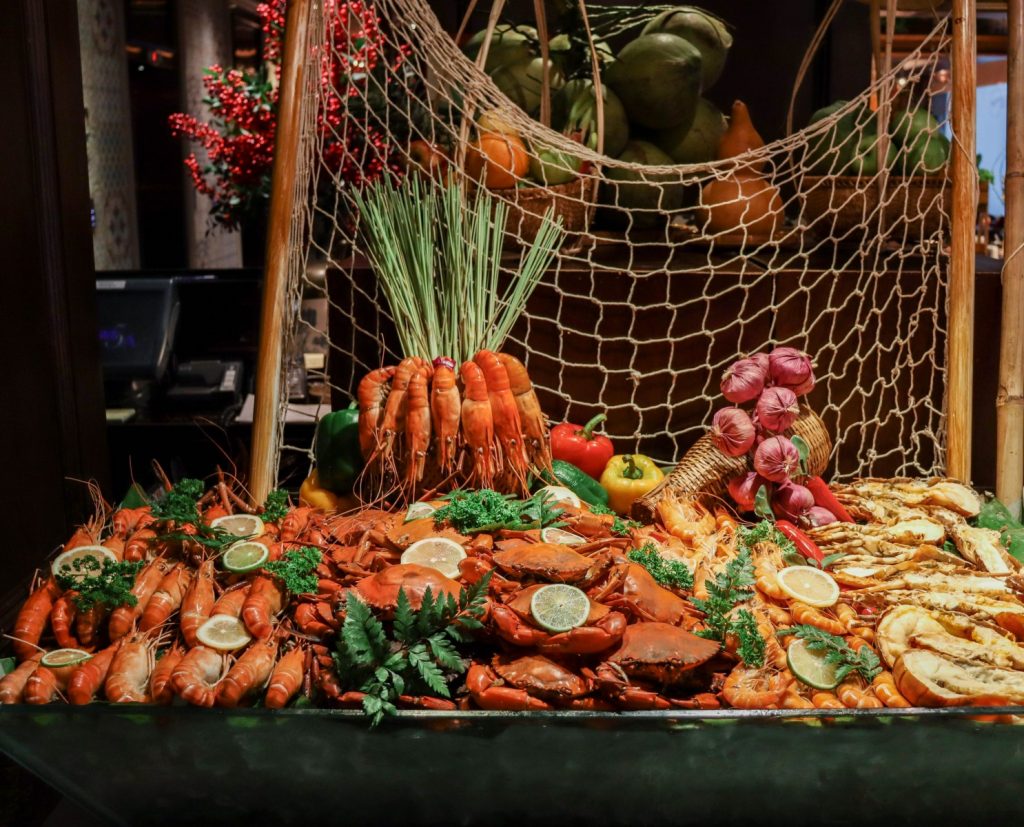 Freshly seafood selections, capturing the flavors of Vietnam’s coastal regions.