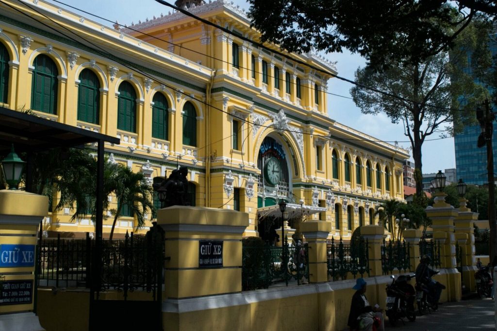 Top things to do in Saigon. Facade of the Historical Central Post Office