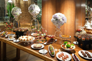 Elegant dining at Square One, Park Hyatt Saigon’s brunch.