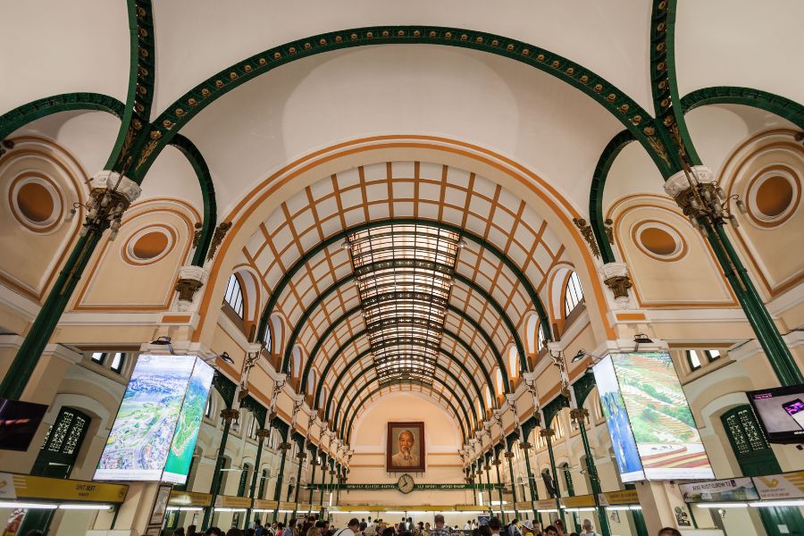 interior architecture of central post office