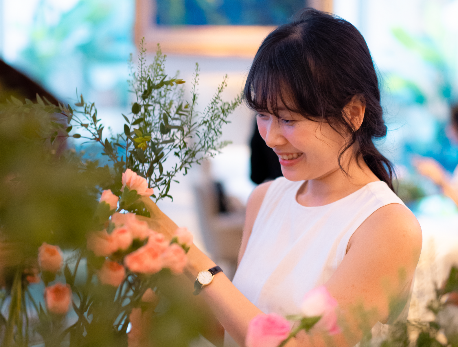 Flower Workshop Women's Day 2026