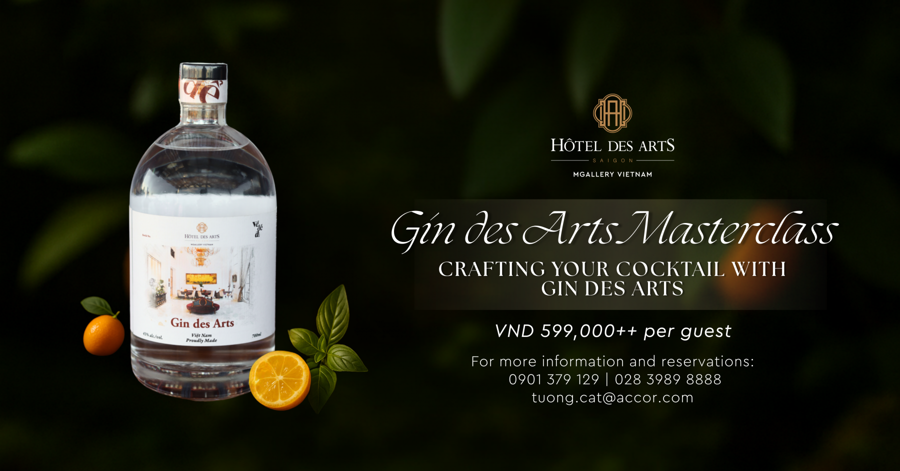 M Moment Gin des Arts