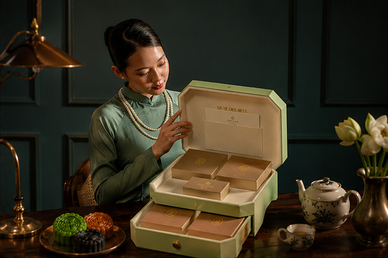Muse des Arts Mooncake Collection 2026 - Hotel des Arts Saigon