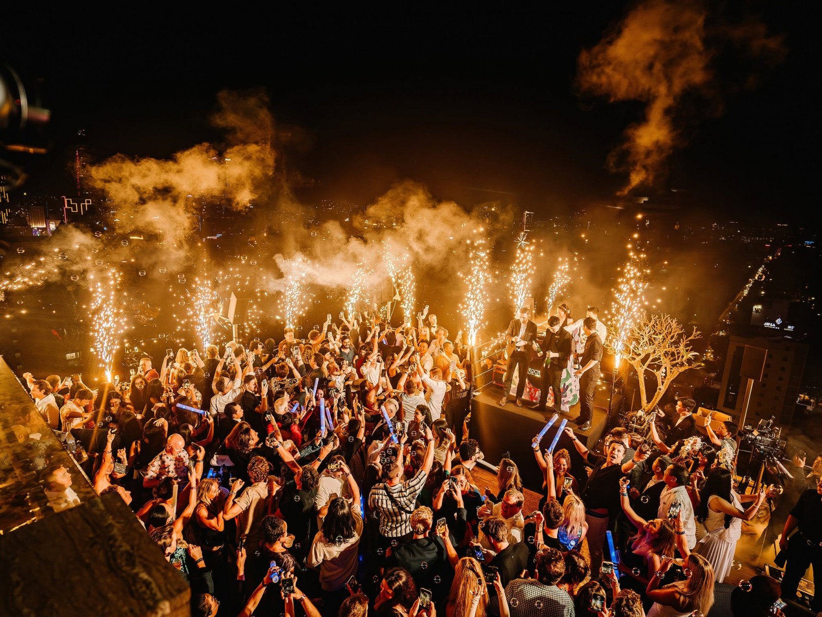 Countdown Party 2027 at Social Club Rooftop, Hôtel des Arts Saigon