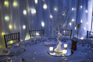 White Christmas dinner at Fairmont Resort