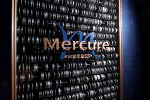 Mercure Tokyo Ginza Brand Wall